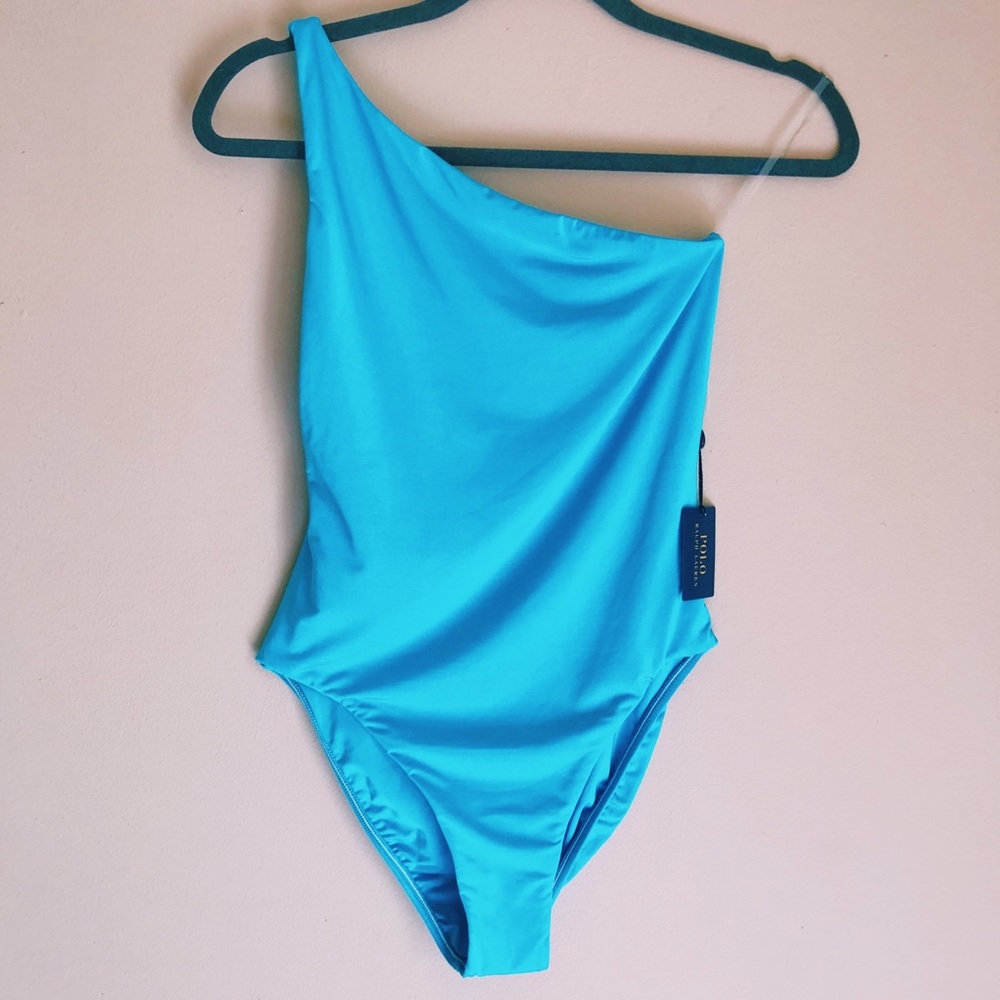 NWT Ralph Lauren Purple Label Shoulder One-piece